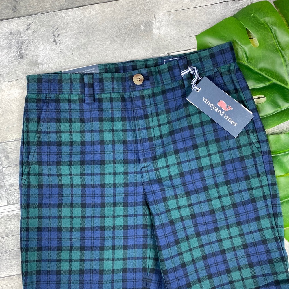 Vineyard Vines Blackwatch breaker shorts boys - Picture 2 of 6